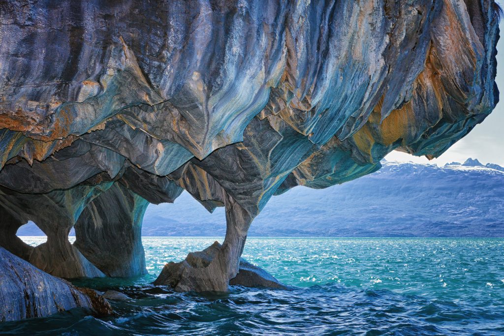 grottes de marbre, carretera austral