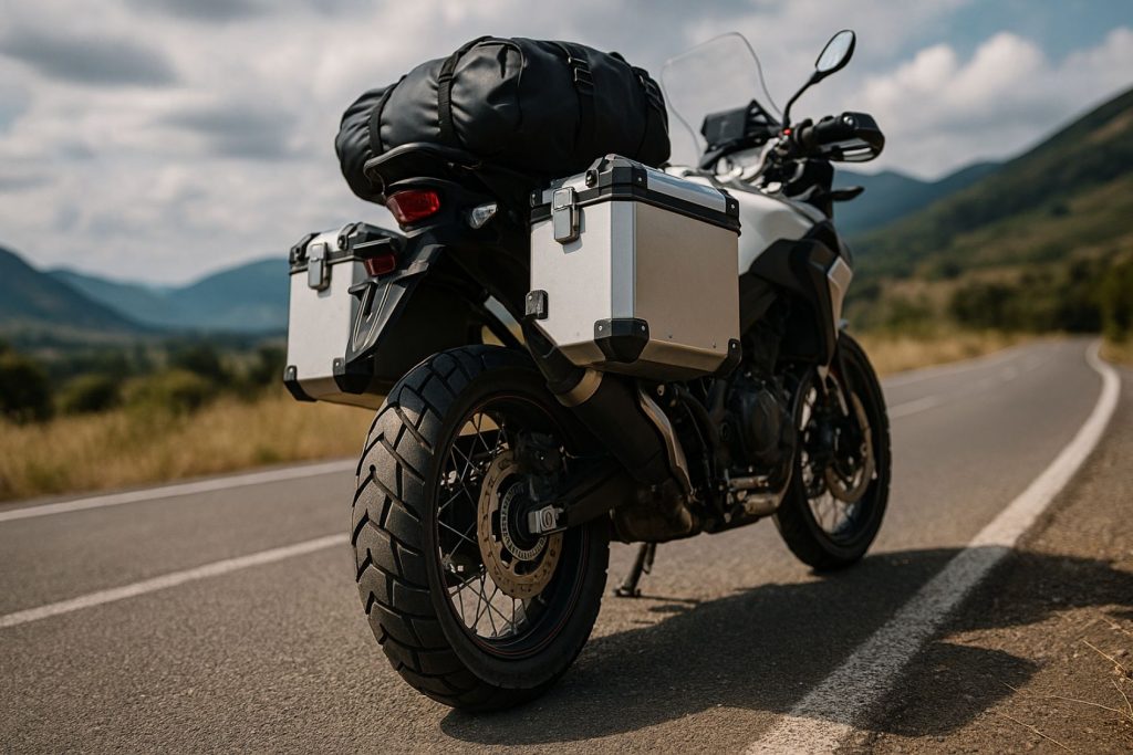 moto en voyage