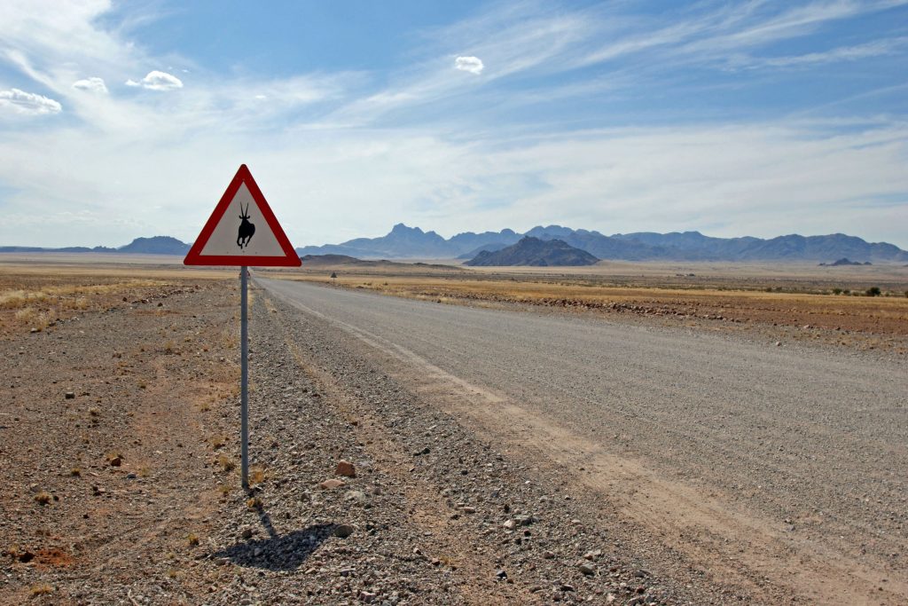 désert sur la d707
