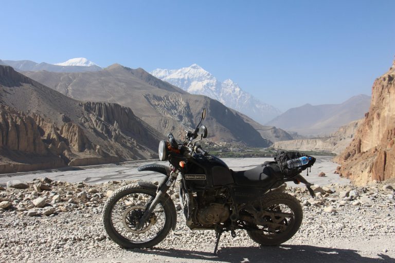 le Népal à moto