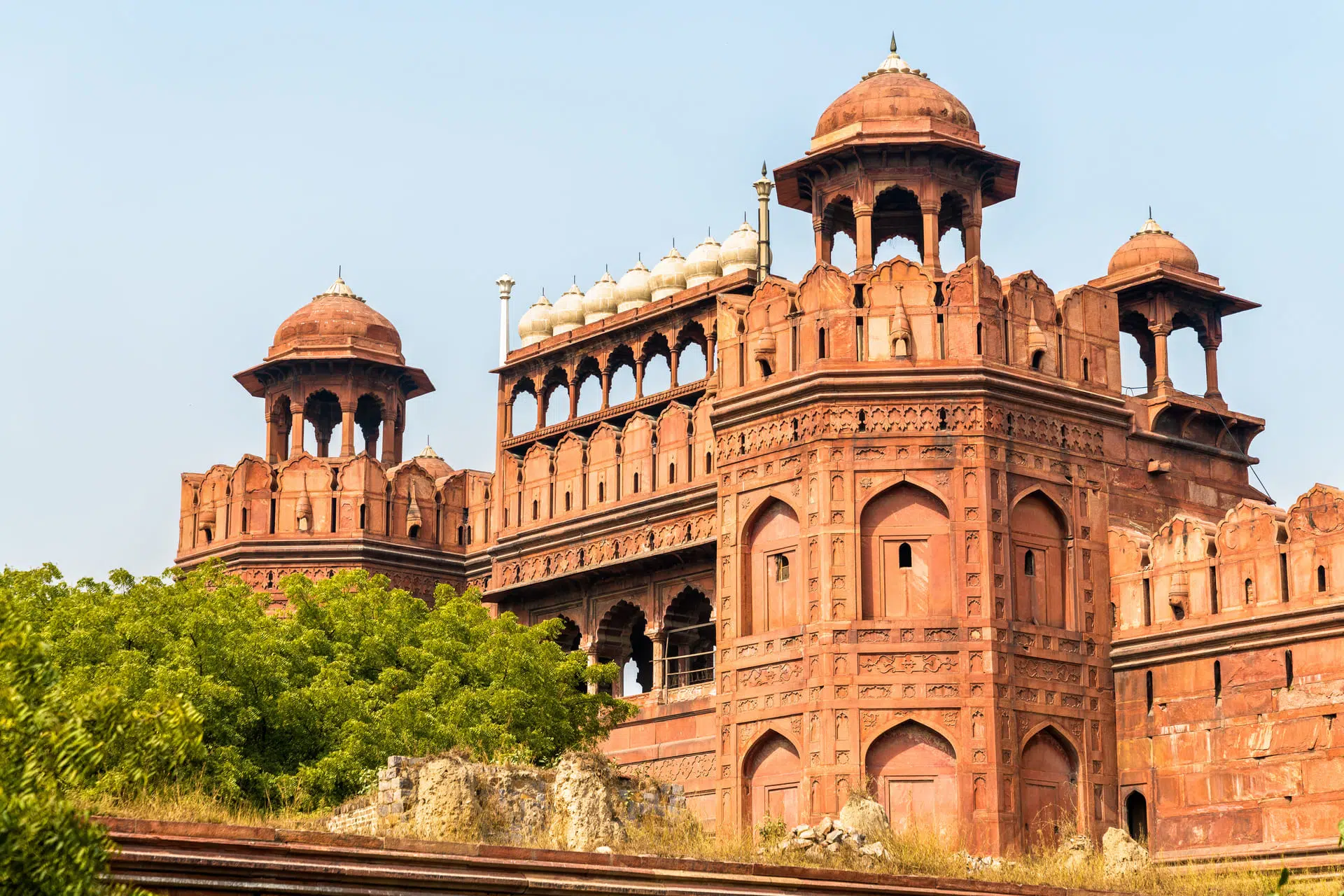 Fort rouge de Delhi en Inde