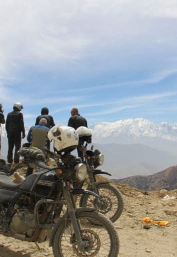 voyage moto road trip accompagné au Népal
