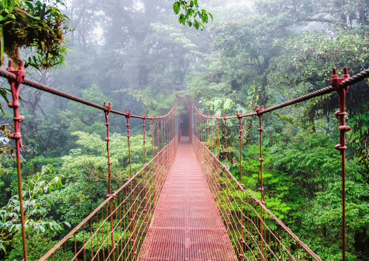 Monteverde à moto
