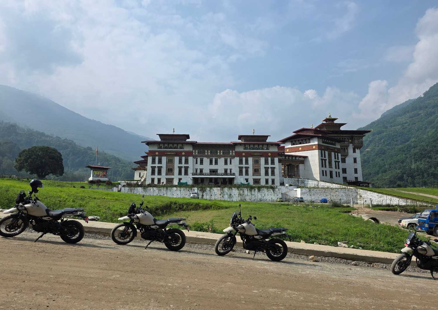 Monastère de Punakha au Bhoutan