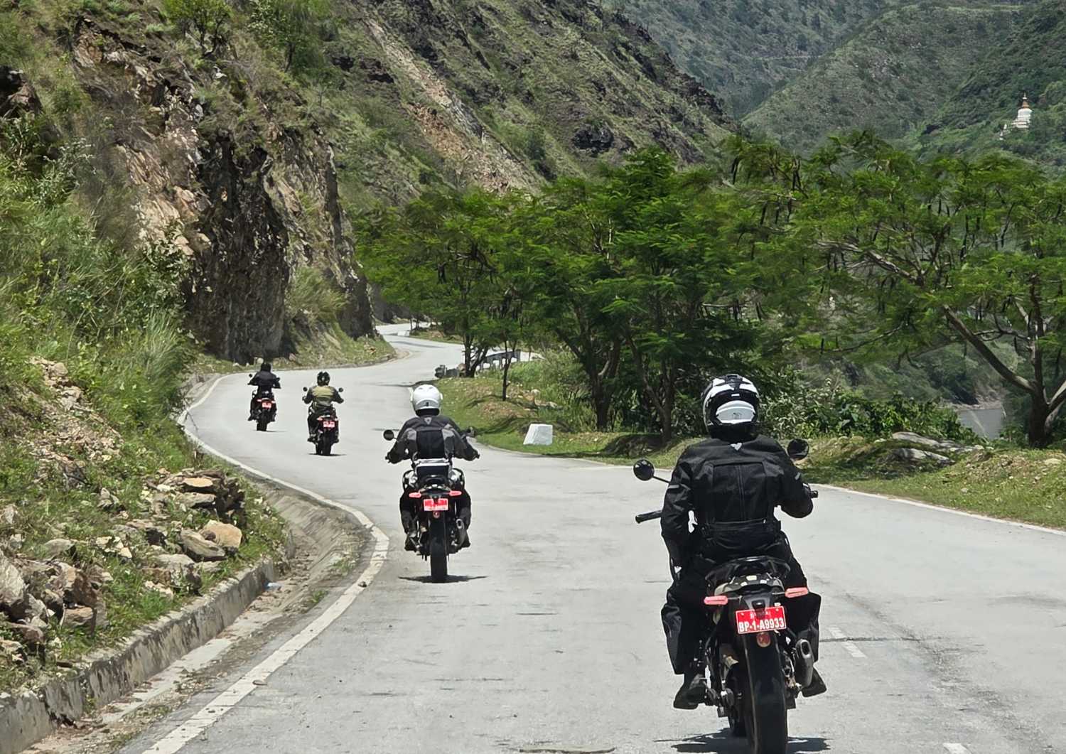 Road trip moto au Bhoutan, royaume du dragon
