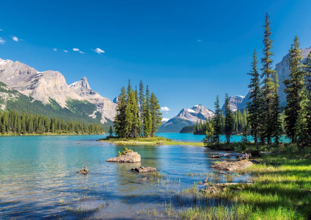 Explorez Jasper National Park lors de votre road trip à moto dans l'Ouest canadien et les Rocheuses