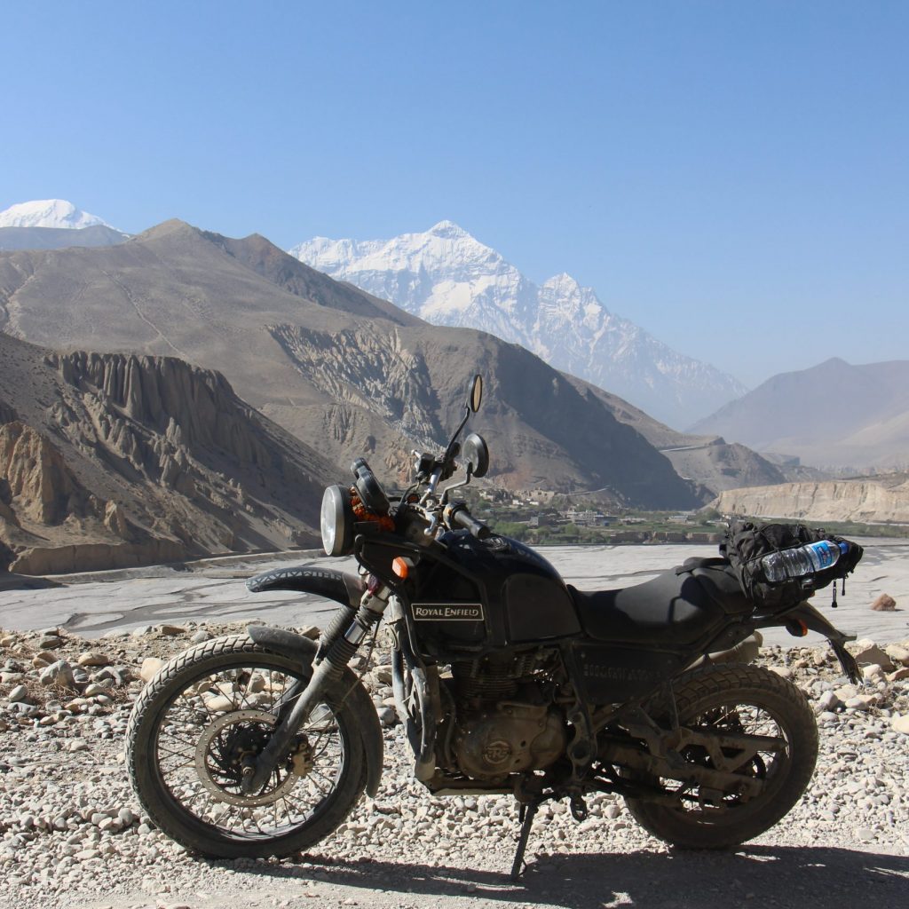 le Népal à moto