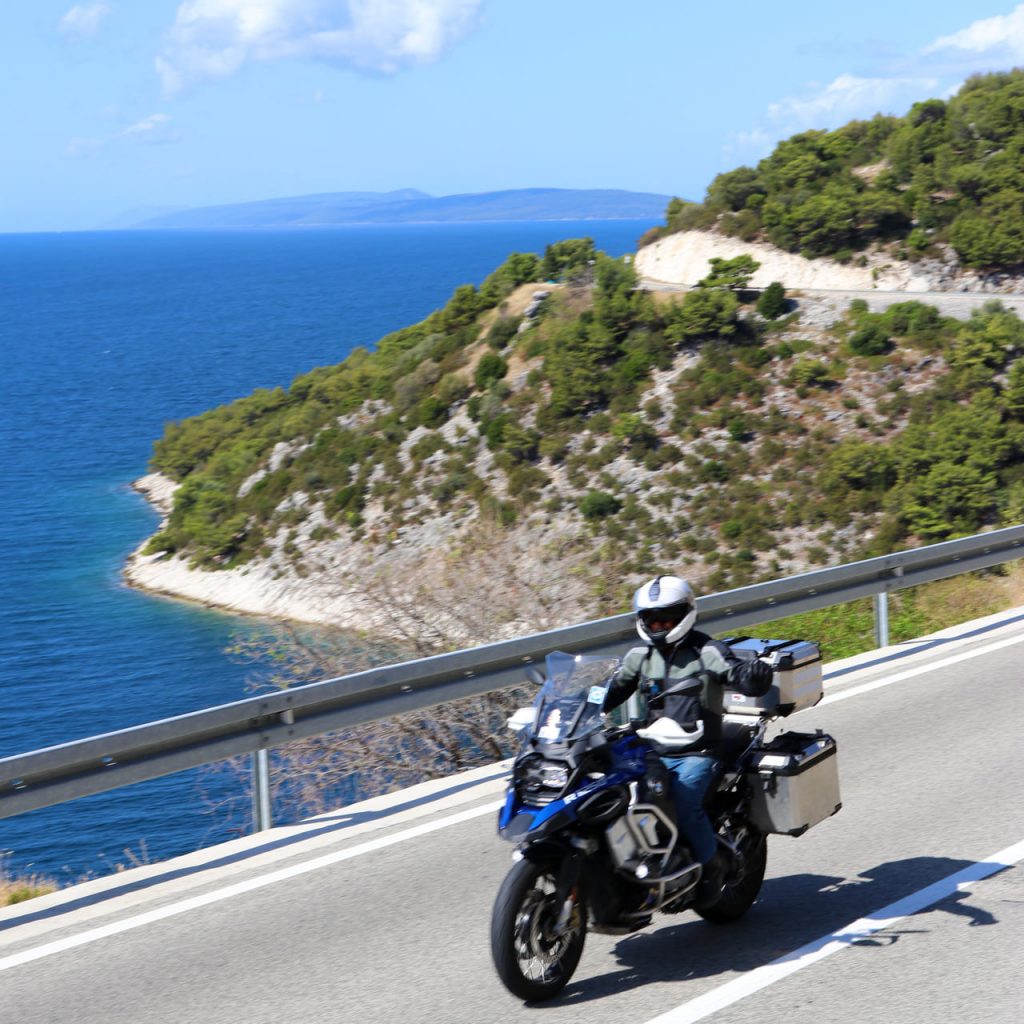 voyage moto croatie