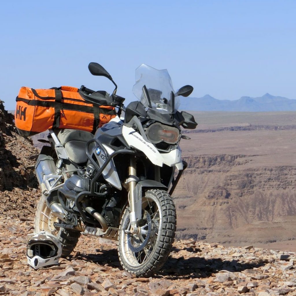 voyage moto namibie