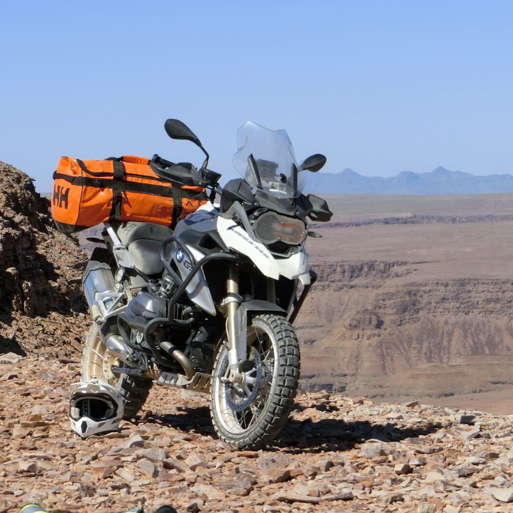 voyage moto namibie