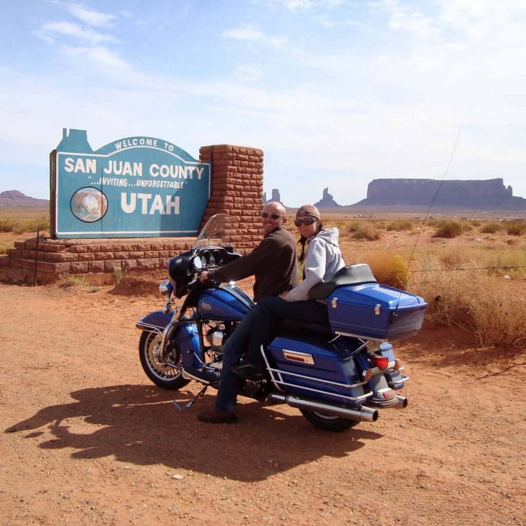 voyage moto ouest américain