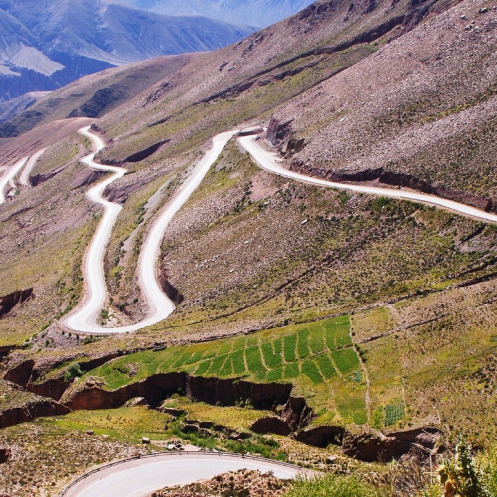 route de montagne argentine