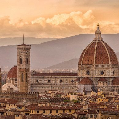 vue sur florence voyage moto italie en toscane